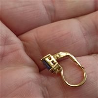 Orecchini Vidali Gioielli Donna in Oro giallo Zircone OROR-34 - OROR-34